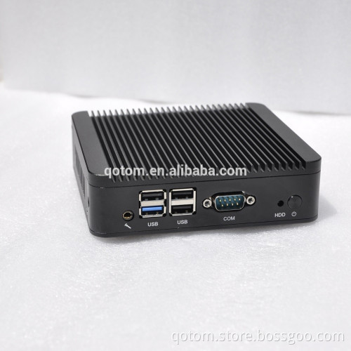 Tiny computer Q180N with celeron j1800 processor onboard, Q190N with celeron J1900 processor, low power 10W, work 7 x 24,fanless